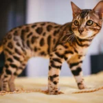 Gato raro bengala 